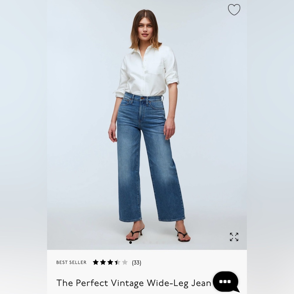 Madewell perfect vintage jeans